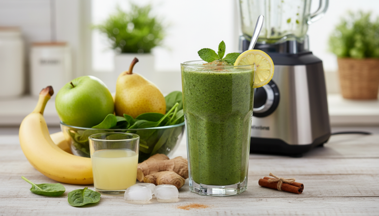 Get Your Green Fix with This Detoxifying Green Smoothie!