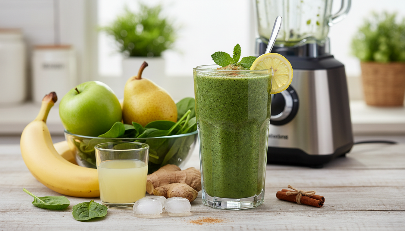 Get Your Green Fix with This Detoxifying Green Smoothie! ElevenLabs Image Nano Banana Heres A Rec. 2026 01 25T23 54 04